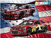 Nascar Cars Jigsaw