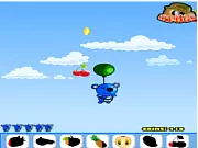 Blue panda fruit catcher