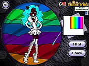 Monster High Clawdeen Wolf Coloring