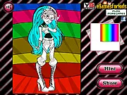 Monster High Ghoulia Yelps Coloring