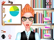 Office Girl Old
