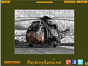 Military Helicopter Jigsaw