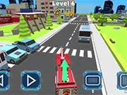Fire Truck Rescue Driving
