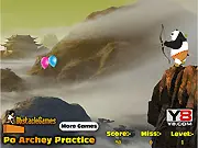 Po Archery Practice