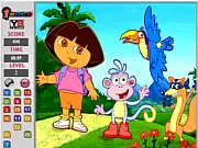 Dora Hidden Number Game