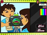 Diego and Alicia Coloring
