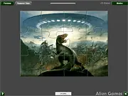 Dinosaurs vs Aliens Jigsaw