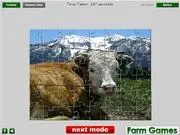 Alpine Cow Jigsaw