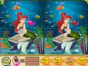 Ariel Mermaid Spot The Difference
