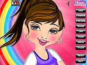 New Funny Style Girl Make up