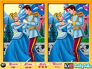 Cinderella & Prince 6 Diff Fun