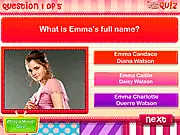 Emma Watson Quiz