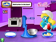 Smurfette Cakes