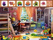 Colourful bedroom Hidden Objects