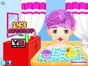 Baby First Haircut At Salon