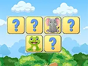 Animals Memory Match