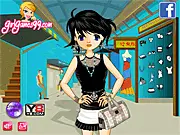 Cute Shopping Girl Flash