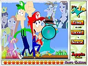 Phineas and Ferb Hidden Numbers