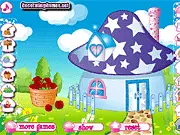 Smurf House Decoration