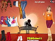 Dress Up Sunset Girl