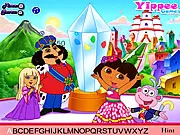 Cute Dora Hidden Alphabets