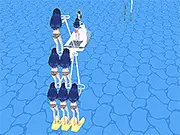 Girl Surfer 3D