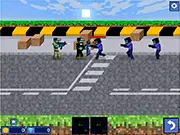 Minewar: Soldiers vs Zombies