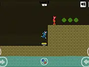 Red and Blue: Stickman Huggy