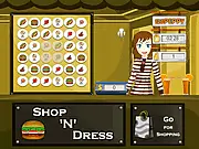 Shop N Dress Food Roll Game:Ginger and Smart
