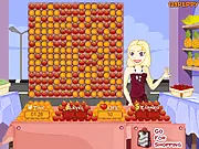 Shop N Dress Fruit Cascadel Game: Chiffon Dress