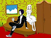 Sakura and Sasuke