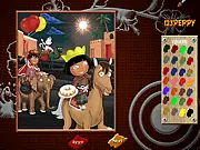 Dora and Diego Online Coloring
