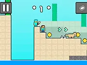 Noob vs Pro: Sand Island