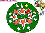 Mandala Stars Coloring