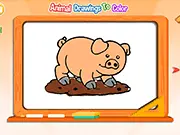 Cartoon Coloring For Kids Animals