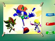 Sonic Coloring Flash