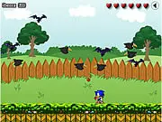 Sonic In Garden