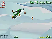 Ben 10 Snow Biker