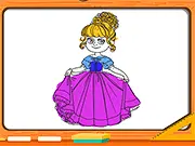 Beautiful Princess Coloring Book