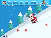 Santa Ski Flash