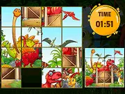 Dino Sliding Puzzles