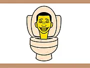 Skibidi Toilet Coloring Book