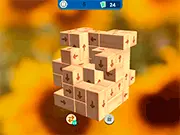 Tap 3D Wood Block Away