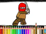 BTS Lego Coloring Book