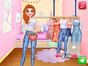 Sisters Strawberry Outfits