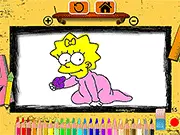 BTS Simpsons Coloring Book