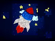 Pop it Rockets in Space Jigsaw