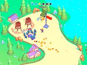 Little Commander: Red vs Blue