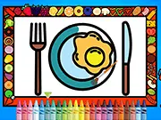 Color and Decorate Dinner Plate