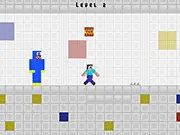 Noob vs Blue Monster